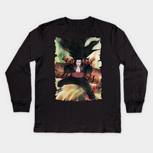 HASHIRAMA SENJU MERCH VTG Kids Long Sleeve T-Shirt